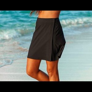 Black RipSkirt Hawaii Swimsuit Cover